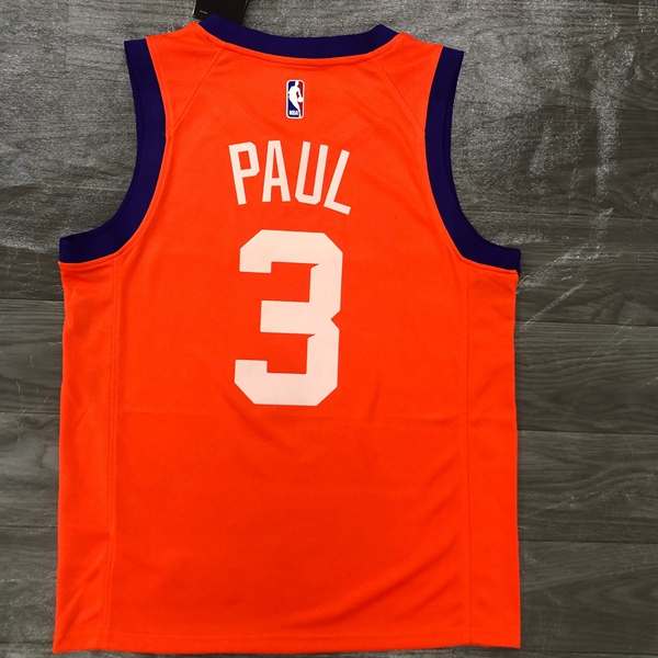 Phoenix Suns 20/21 Orange AJ Basketball Jersey (Hot Press)