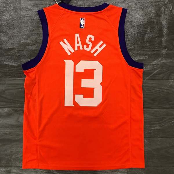 Phoenix Suns 20/21 Orange AJ Basketball Jersey (Hot Press)