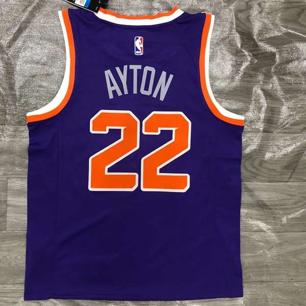 Phoenix Suns 20/21 Purple Basketball Jersey (Hot Press)