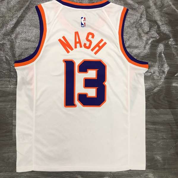 Phoenix Suns 2020 White Basketball Jersey (Hot Press)