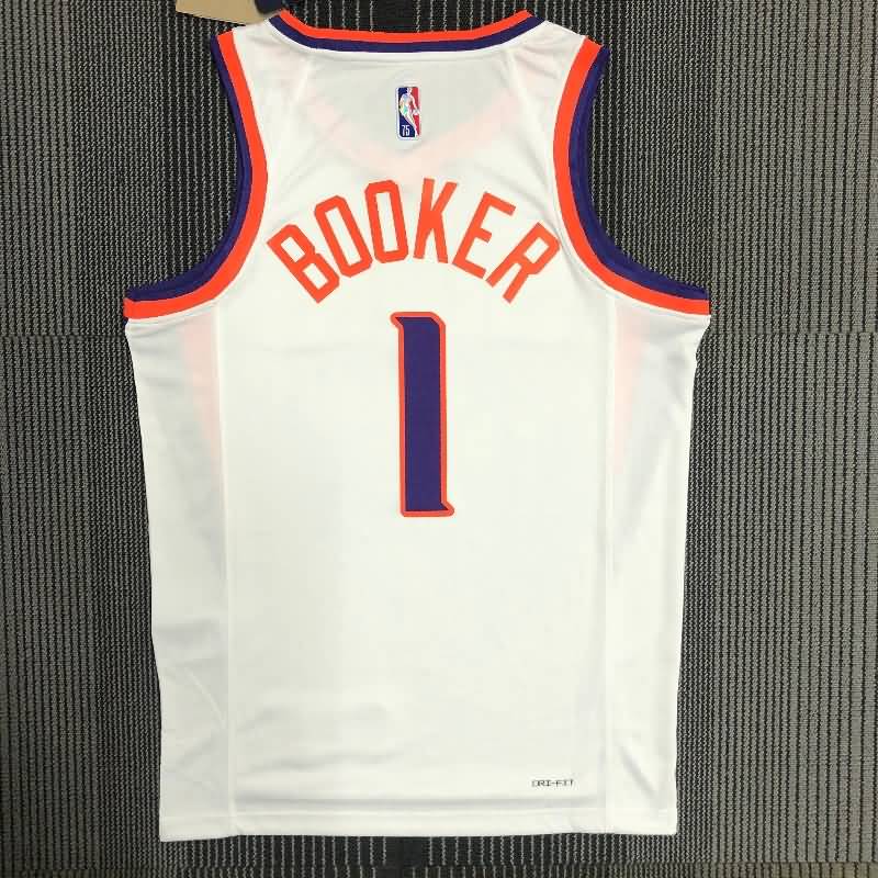 Phoenix Suns 21/22 White Basketball Jersey (Hot Press)