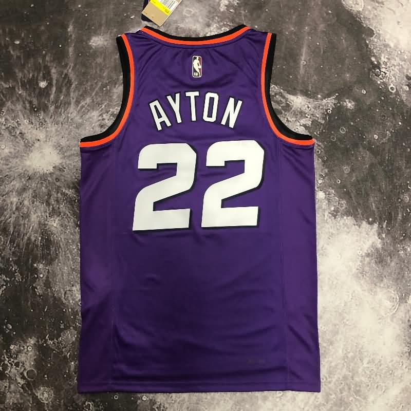 Phoenix Suns Purple Classics Basketball Jersey (Hot Press)