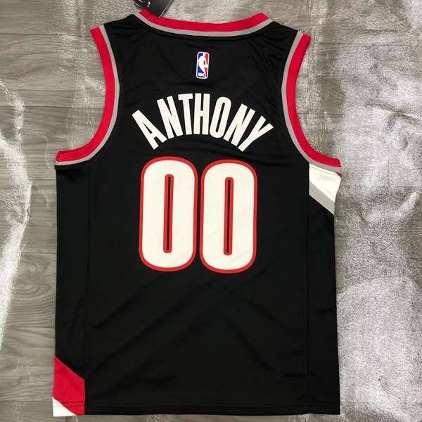 Portland Trail Blazers 20/21 Black Basketball Jersey (Hot Press)