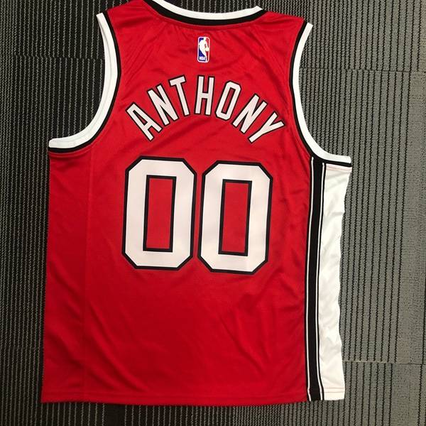 Portland Trail Blazers Red Classics Basketball Jersey (Hot Press)