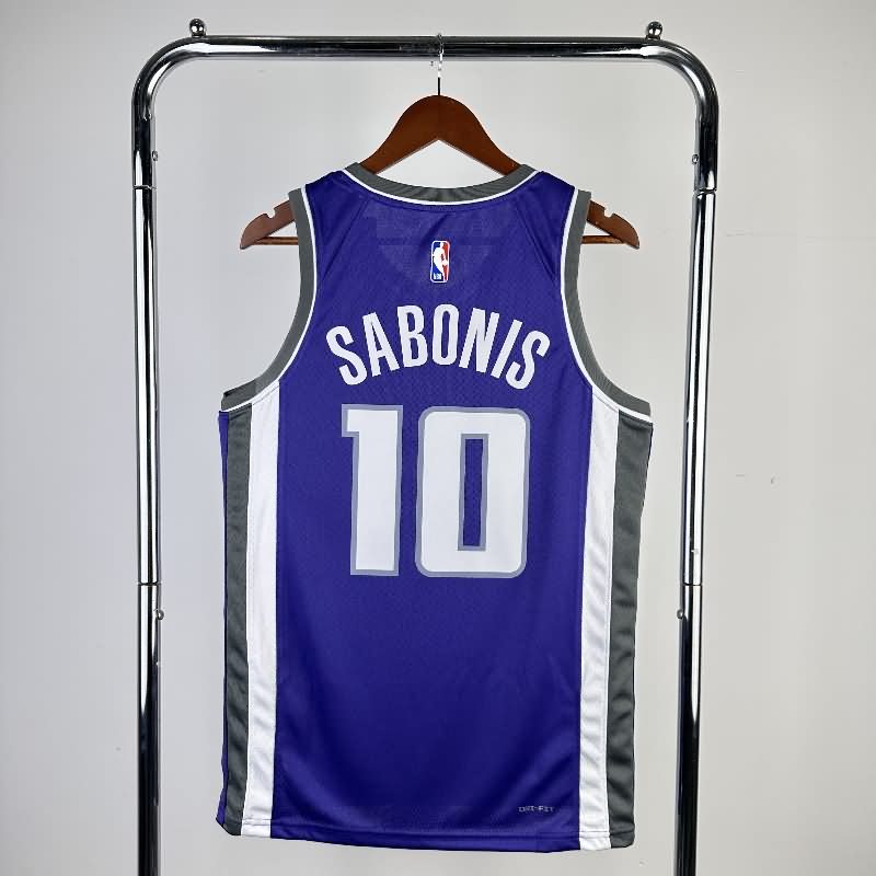 Sacramento Kings 22/23 Purple Basketball Jersey (Hot Press)