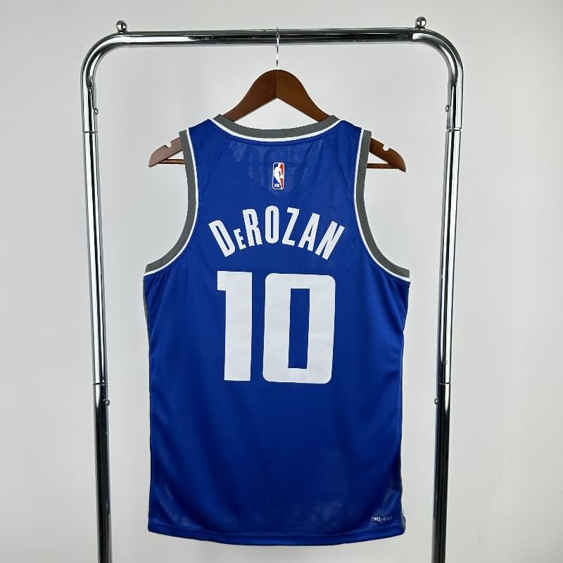 Sacramento Kings 23/24 Blue City Basketball Jersey (Hot Press)