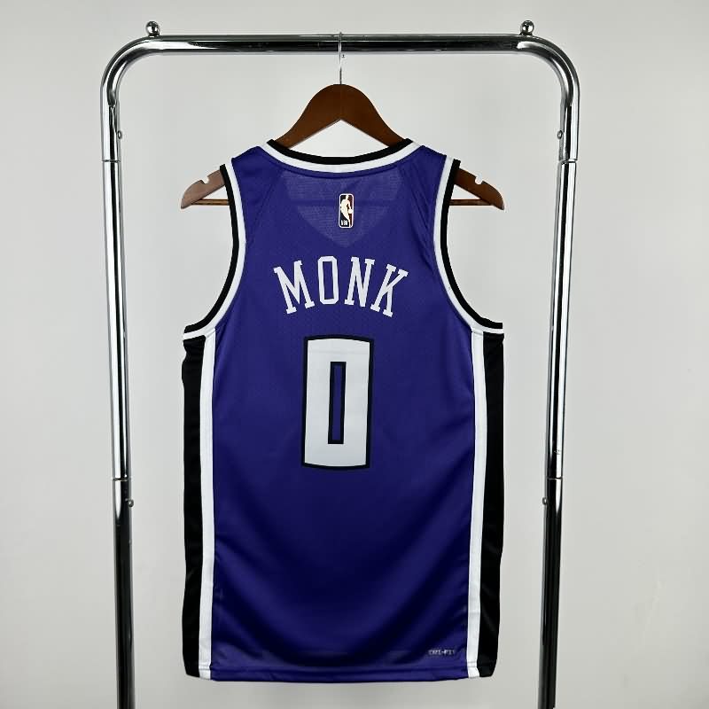 Sacramento Kings 24/25 Purple Classics Basketball Jersey (Hot Press)