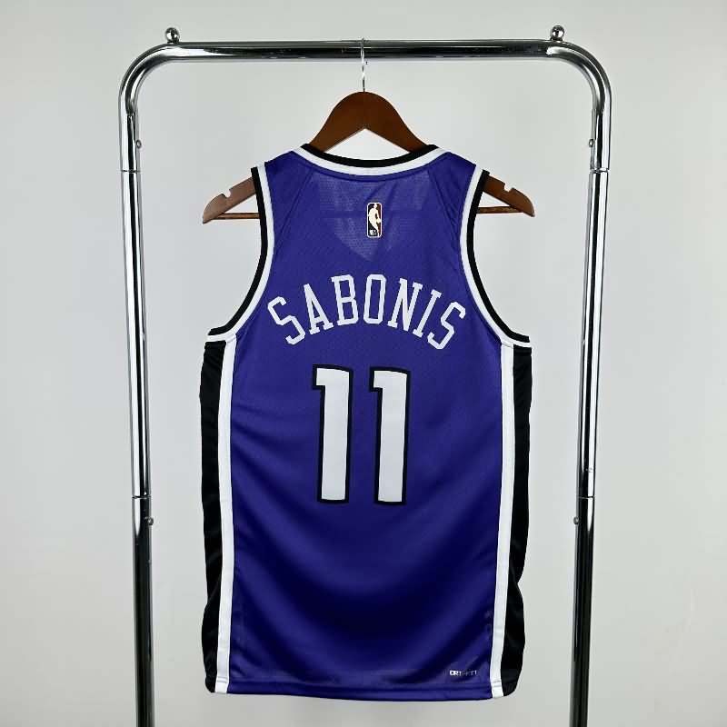 Sacramento Kings 24/25 Purple Classics Basketball Jersey (Hot Press)