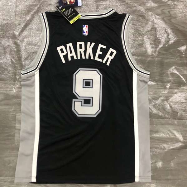 San Antonio Spurs 20/21 Black Basketball Jersey (Hot Press)