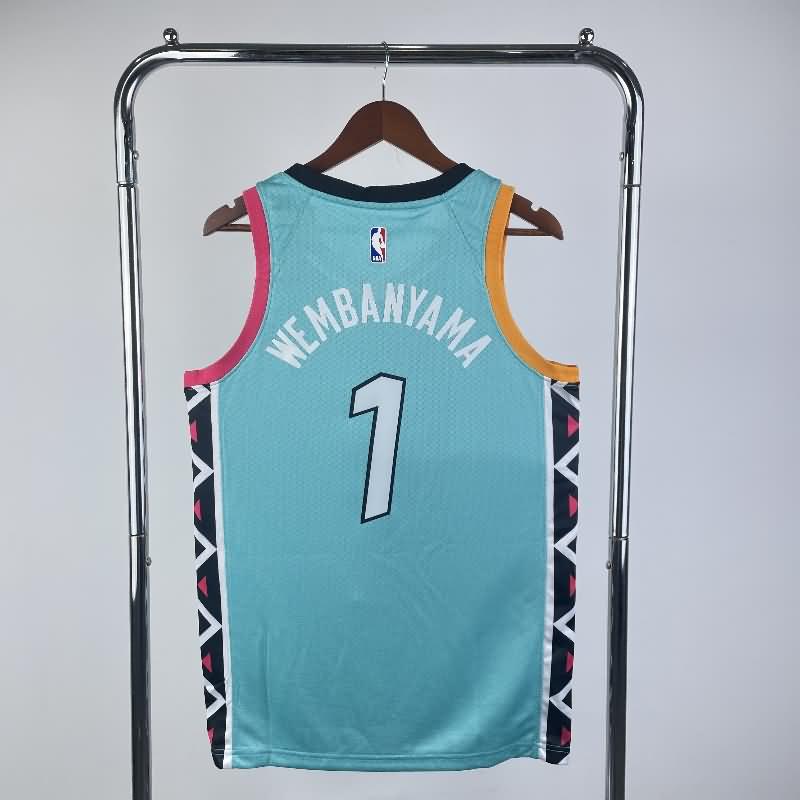 San Antonio Spurs 22/23 Green City Basketball Jersey (Hot Press)