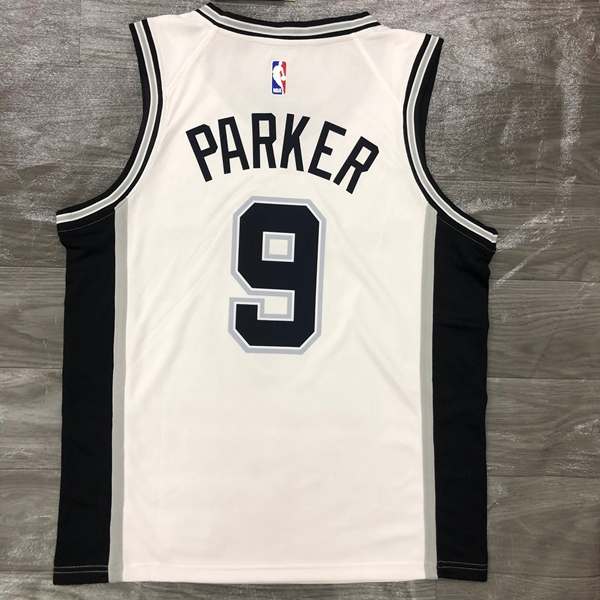 San Antonio Spurs White Basketball Jersey (Hot Press)