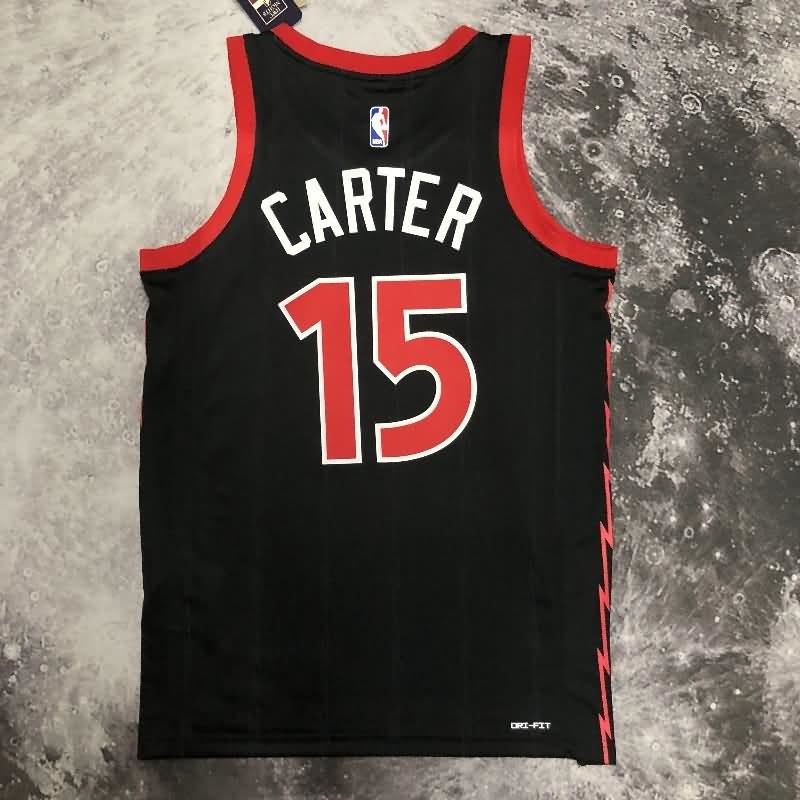 Toronto Raptors 22/23 Black AJ Basketball Jersey (Hot Press)