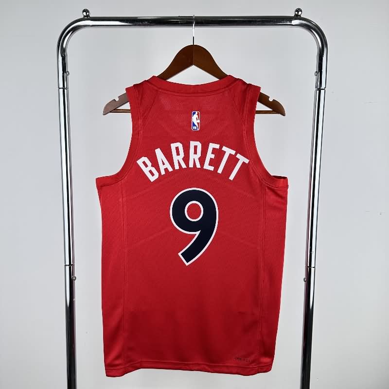 Toronto Raptors 22/23 Red Basketball Jersey (Hot Press)