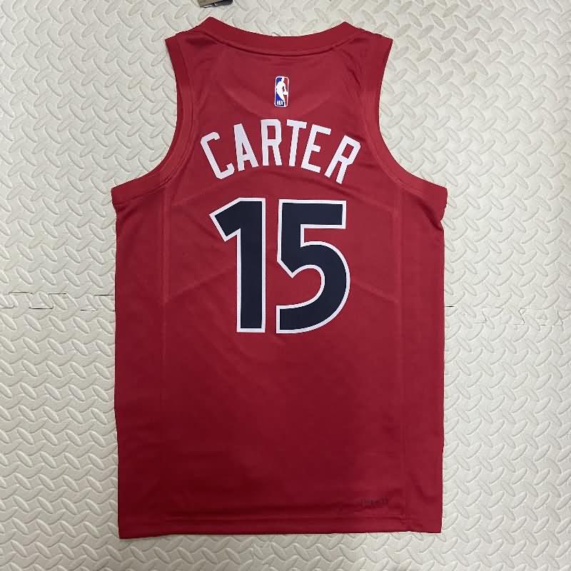 Toronto Raptors 22/23 Red Basketball Jersey (Hot Press)