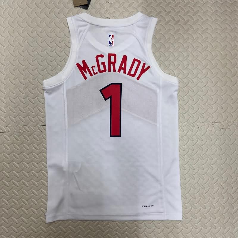 Toronto Raptors 22/23 White Basketball Jersey (Hot Press)