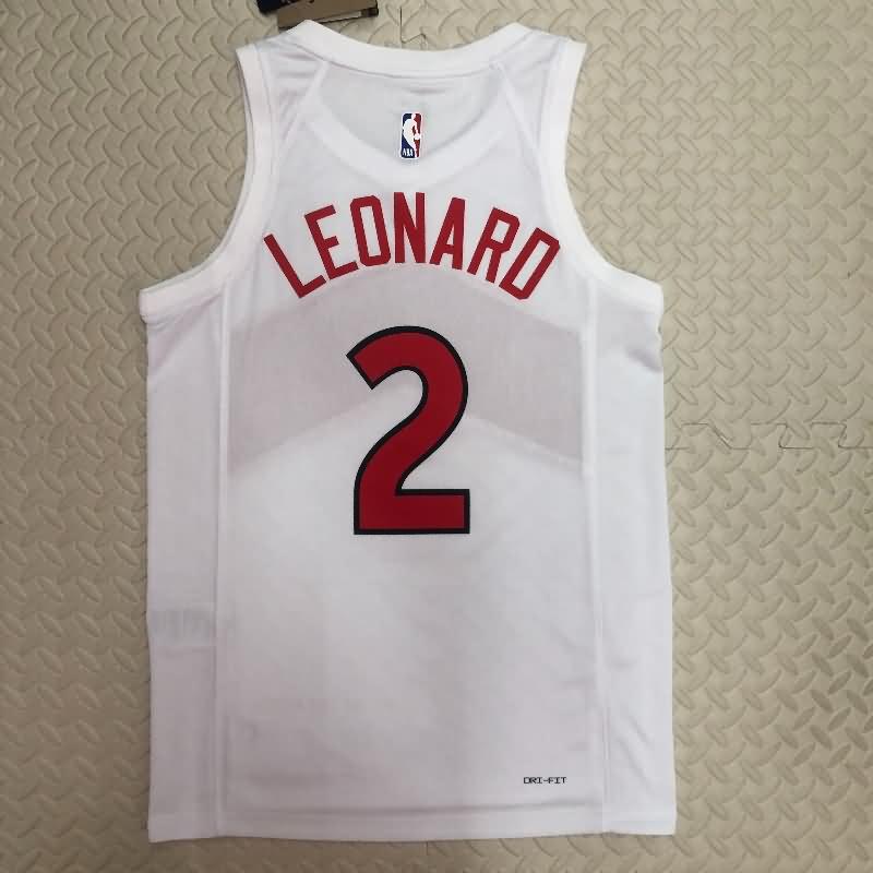 Toronto Raptors 22/23 White Basketball Jersey (Hot Press)