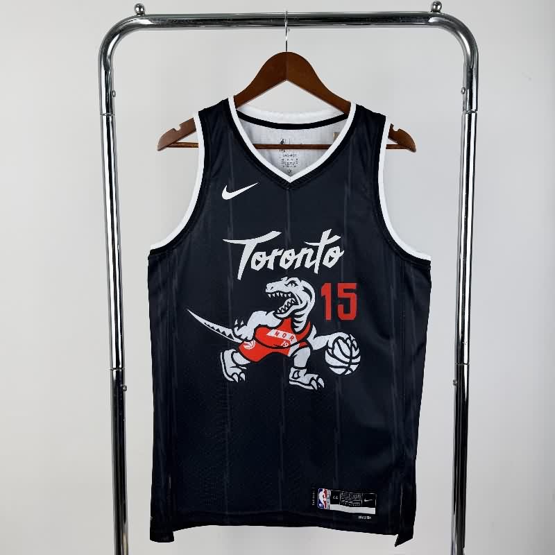 Toronto Raptors 25/26 Black City Basketball Jersey (Hot Press) Toronto Raptors 25/26 Black City Basketball Jersey (Hot Press)