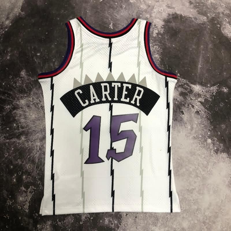 Toronto Raptors 1998/99 White Classics Basketball Jersey (Hot Press)