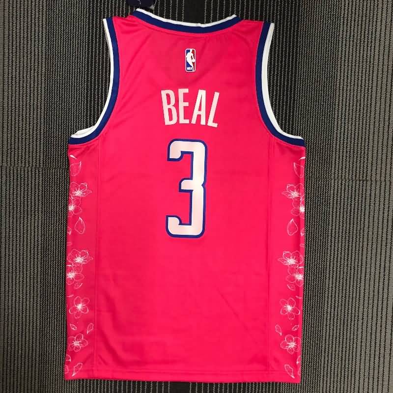 Washington Wizards 21/22 Red City Basketball Jersey (Hot Press)