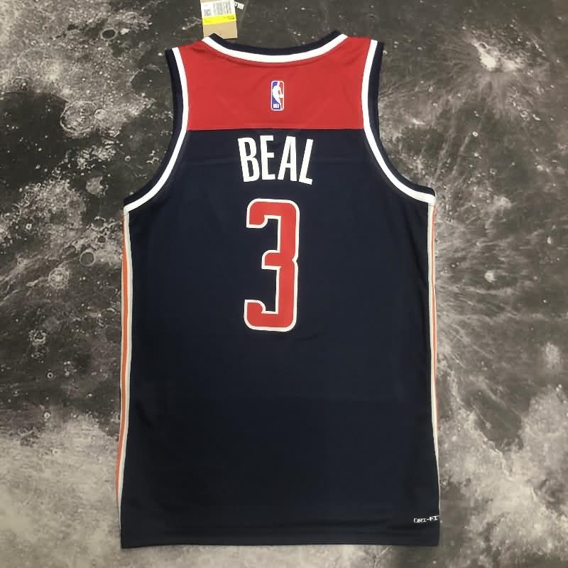 Washington Wizards 22/23 Black AJ Basketball Jersey (Hot Press)