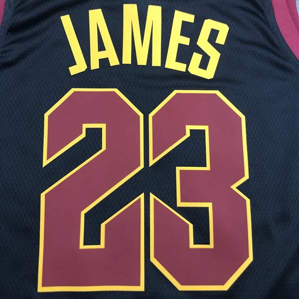 20/21 Cleveland Cavaliers JAMES #23 Black AJ Basketball Jersey (Hot ...