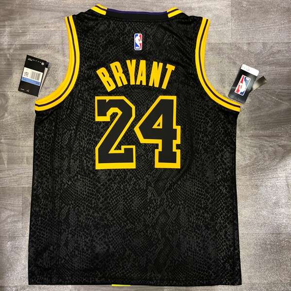 2020 Los Angeles Lakers Bryant #24 Black Basketball Jersey (hot Press 