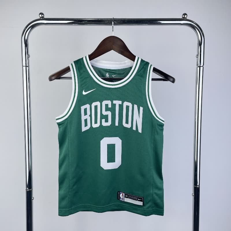 Boston Celtics 22/23 Green Youth NBA Jersey (Hot Press)