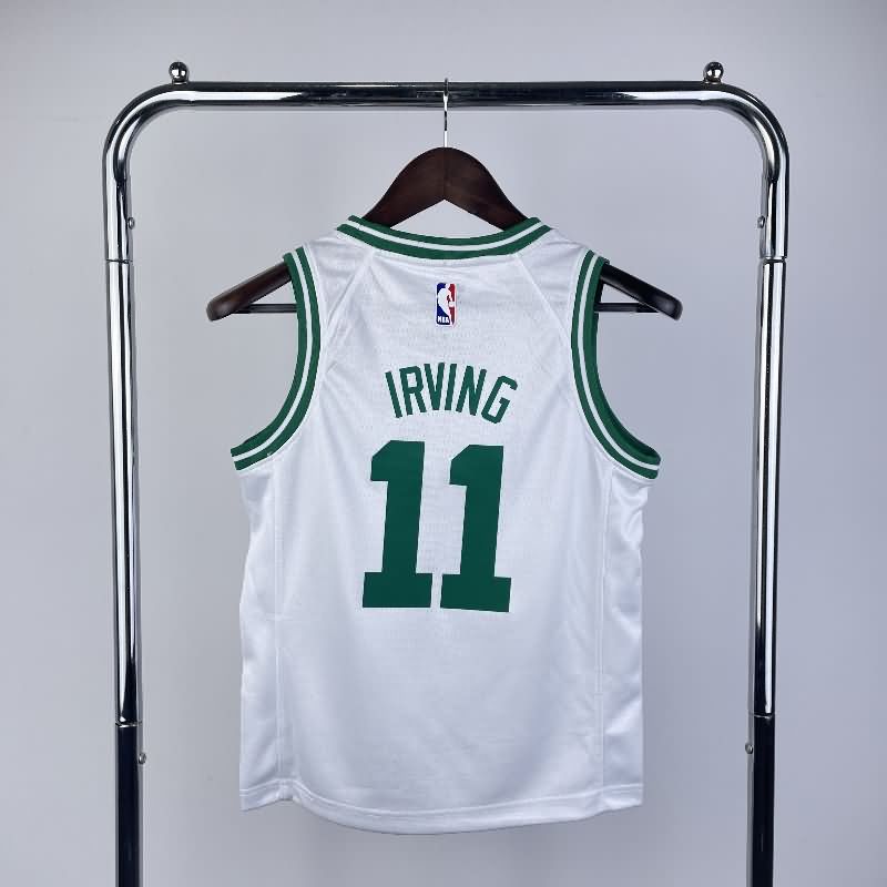 Boston Celtics 22/23 White Youth NBA Jersey (Hot Press)