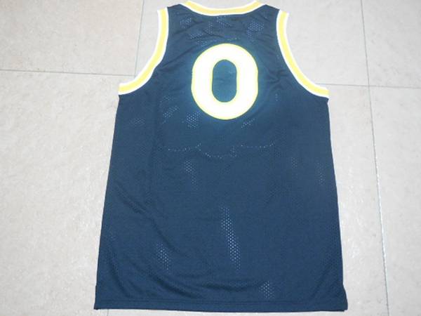 Movie #0 Black Basketball Jersey (Stitched)