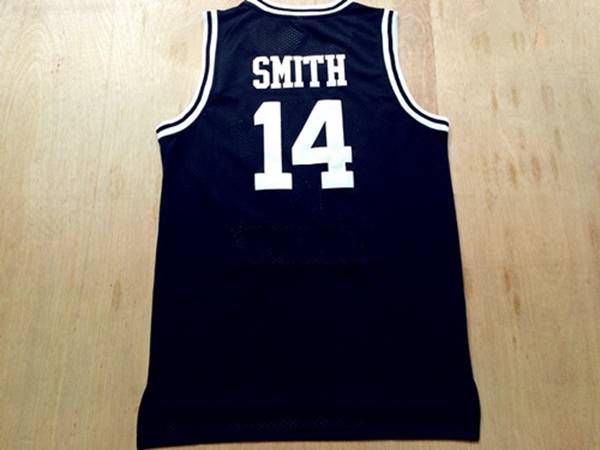 Movie #14 SMITH Black Basketball Jersey (Stitched)