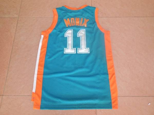 Movie #11 MONIX Green Basketball Jersey (Stitched)