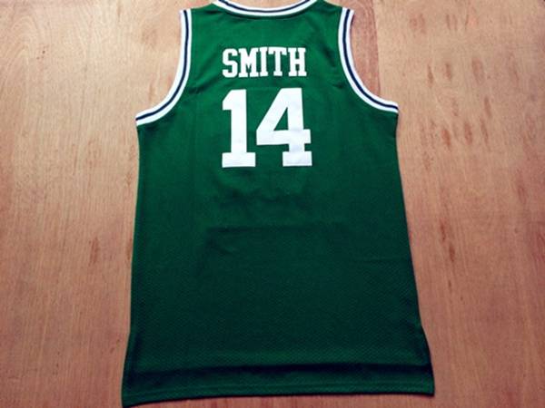 Movie #14 SMITH Green Basketball Jersey (Stitched)