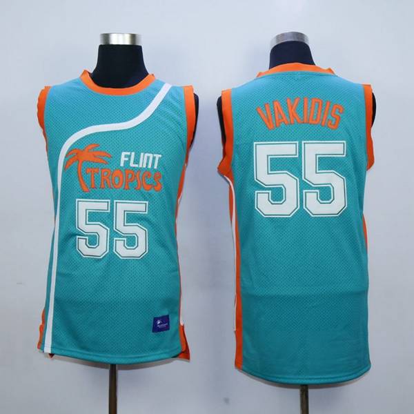 Movie #55 VAKIDIS Green Basketball Jersey (Stitched)