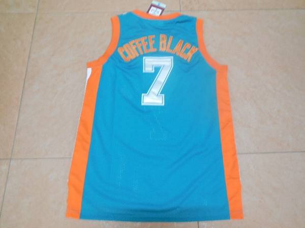 Movie BLACK #7 COFFEE Green Basketball Jersey (Stitched)