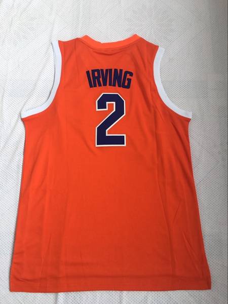 Movie #2 IRVING Orange Basketball Jersey (Stitched)