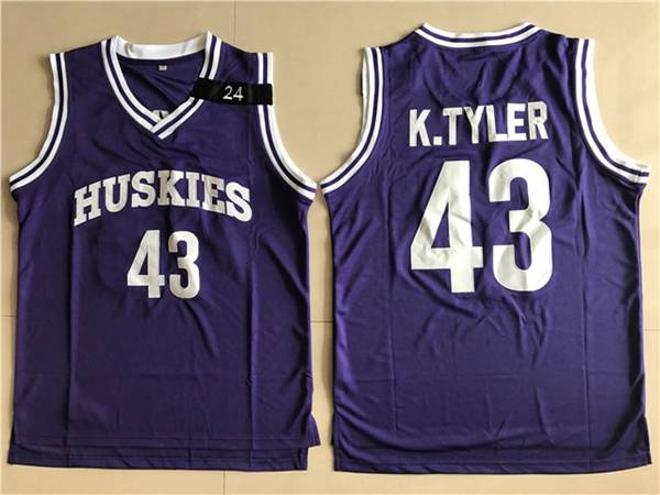 Movie #43 K.TYLER Purple Basketball Jersey (Stitched)