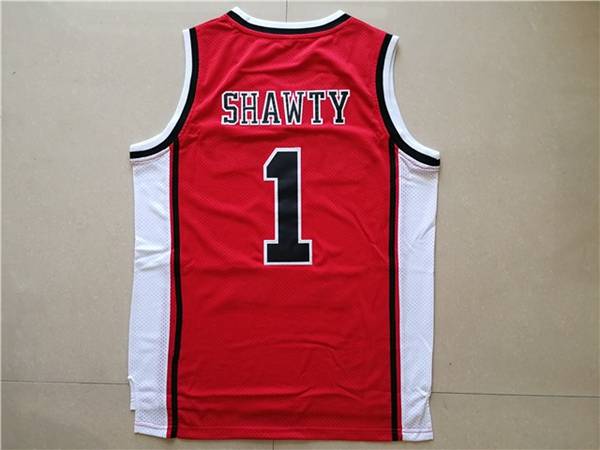 Movie #1 SHAWTY Red Basketball Jersey (Stitched)