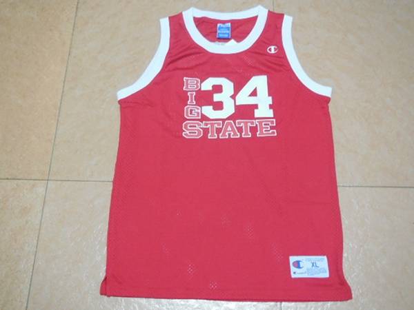 Movie #34 SHUTTLESWORTH Red Basketball Jersey (Stitched)