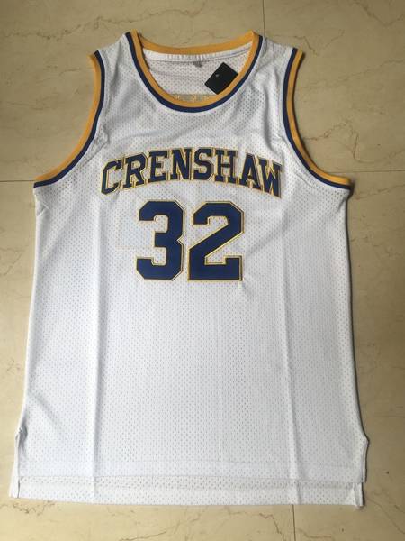 Movie #32 WRIGHT White Basketball Jersey (Stitched)