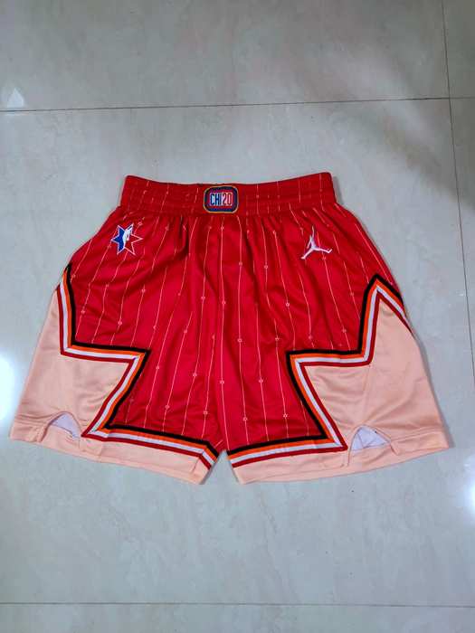 2020 All Star Red Basketball Shorts