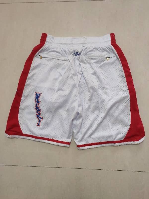 2021 ALL-STAR Just Don White Basketball Shorts