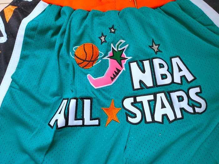 1996 All Star Just Don Green Basketball Shorts