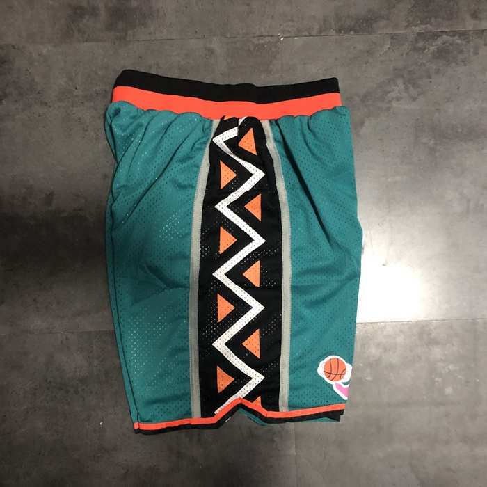 1996 All Star Green Basketball Shorts