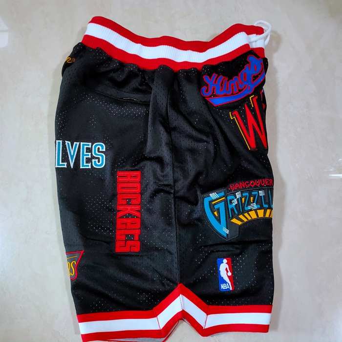 All Star Just Don Black Basketball Shorts