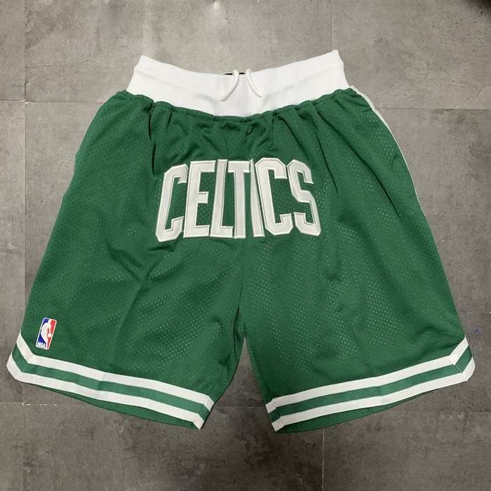 Boston Celtics Just Don Green Basketball Shorts