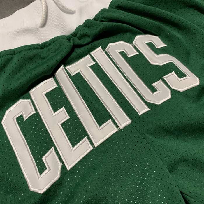 Boston Celtics Just Don Green Basketball Shorts