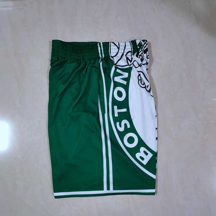 Boston Celtics Mitchell&Ness Green Basketball Shorts