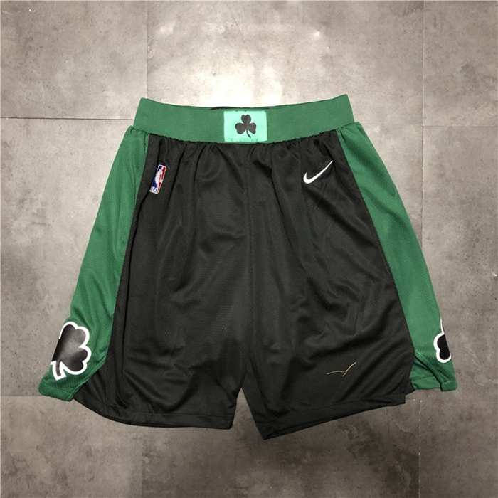 Boston Celtics Black Basketball Shorts