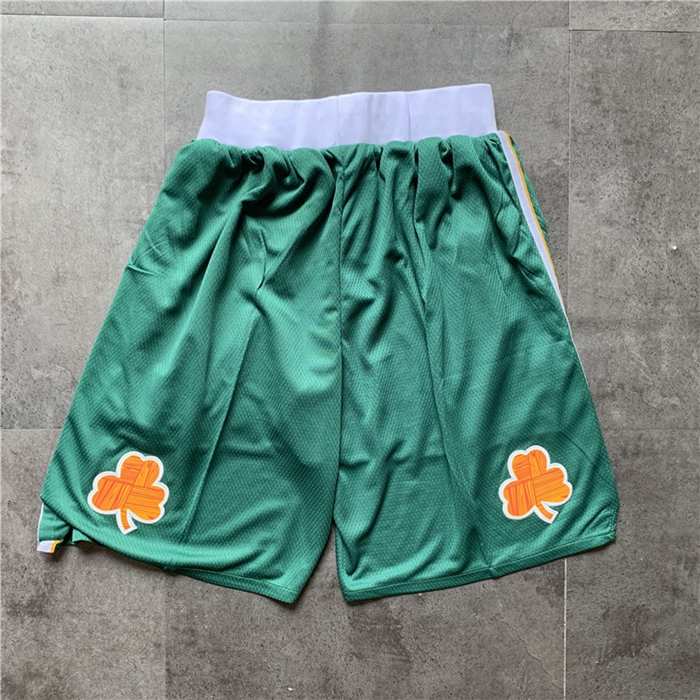 Boston Celtics Green Basketball Shorts