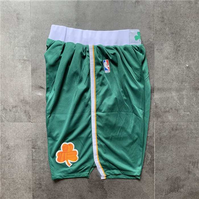 Boston Celtics Green Basketball Shorts